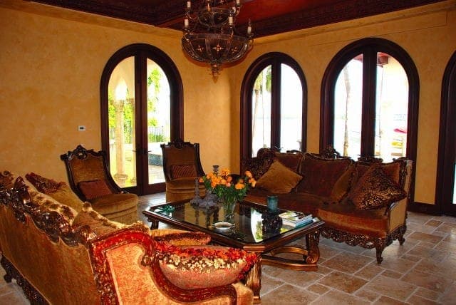 Mahogany French doors 12