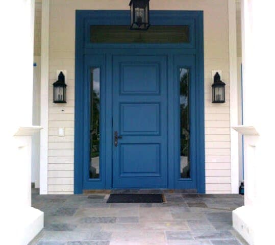 Classic mahogany entry door 5