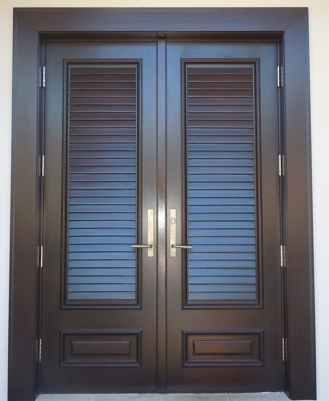 Classic mahogany entry door 28
