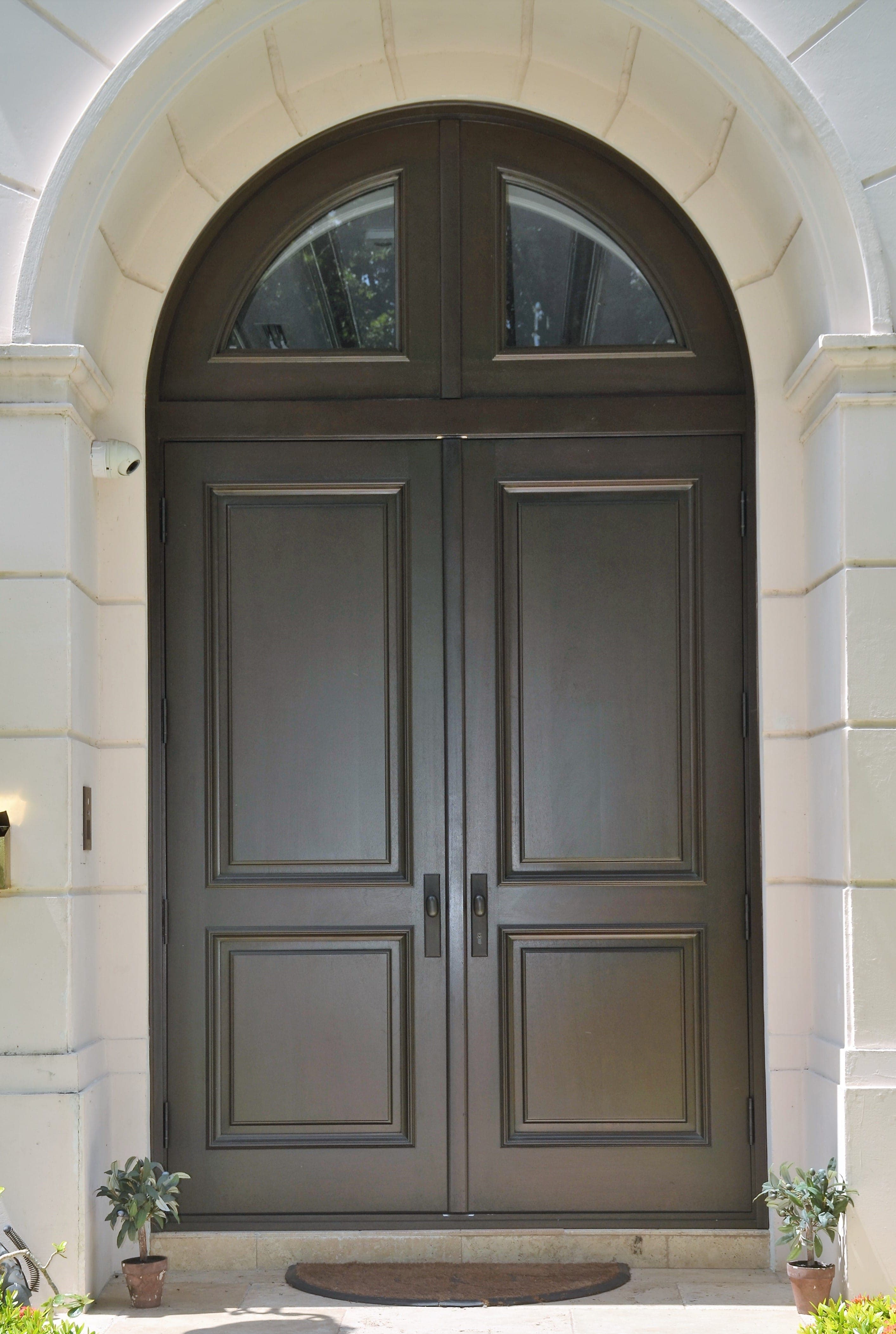 Classic mahogany entry door 45