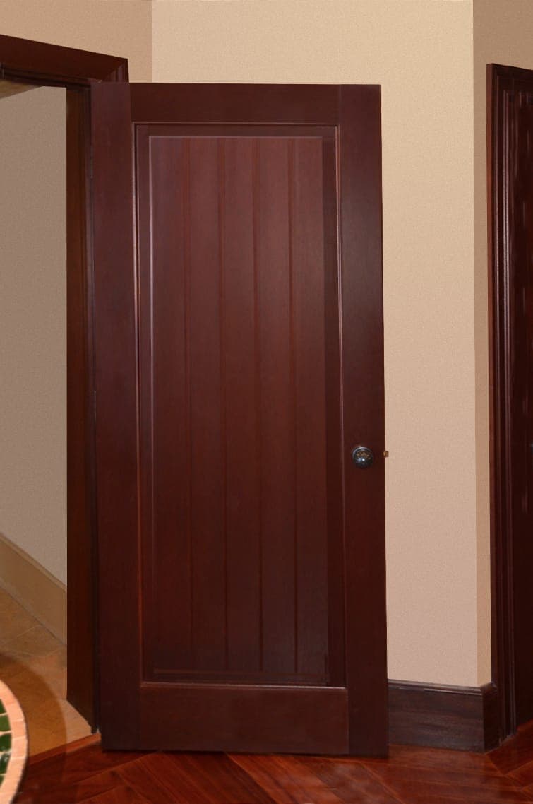 Classic mahogany interior door 4