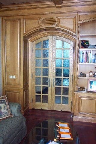 Classic mahogany interior door 6