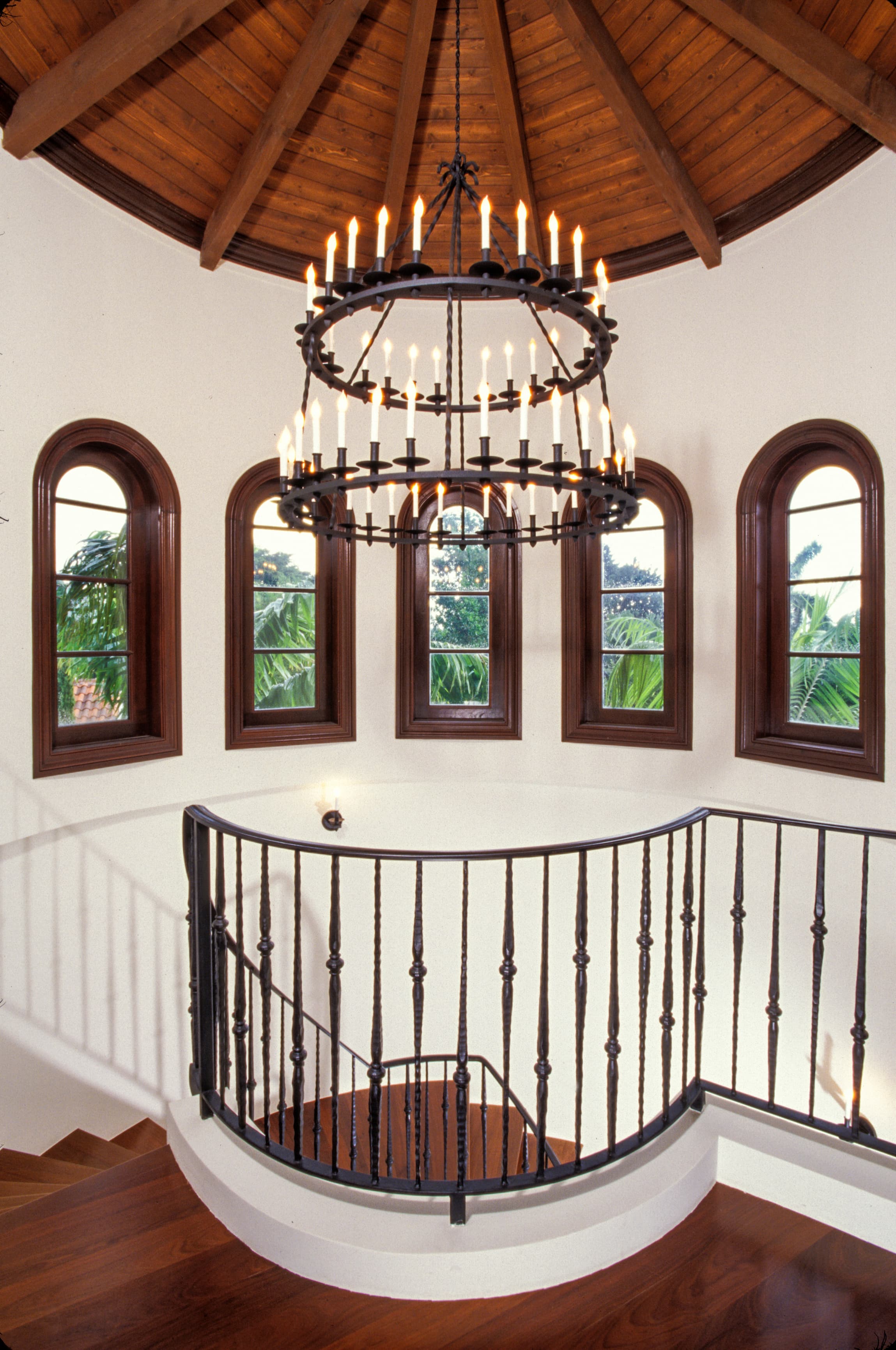 Mahogany casement window 4