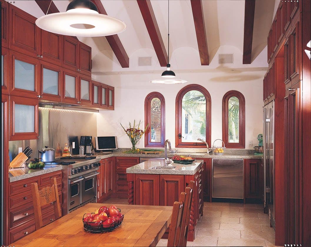 Mahogany casement window 9