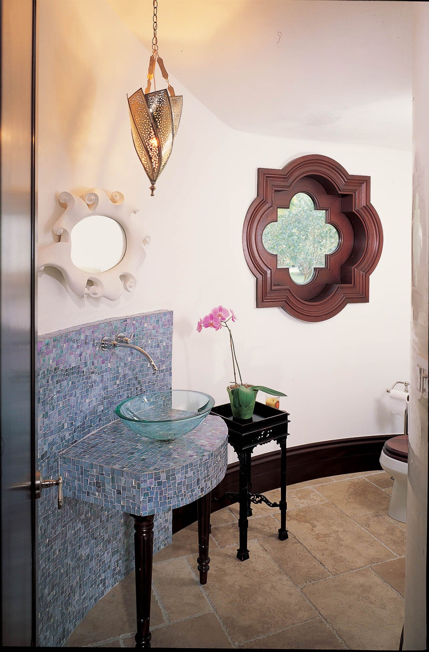 Mahogany fixed window 4