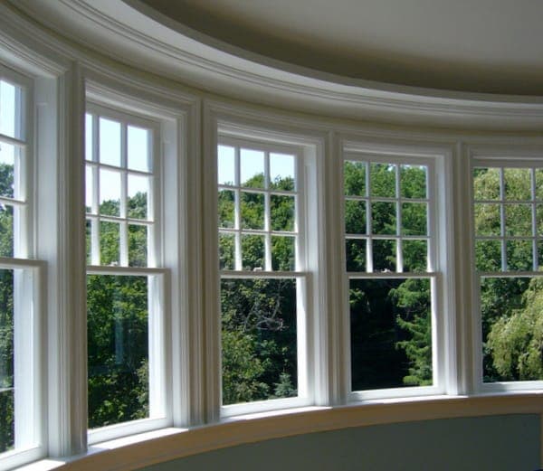 Mahogany hung window 1