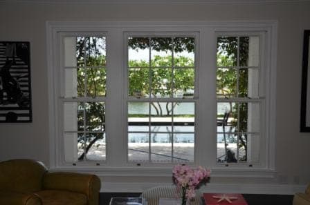 Mahogany hung window 3
