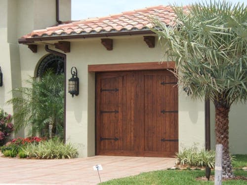 Garage and trellis mahogany project 5