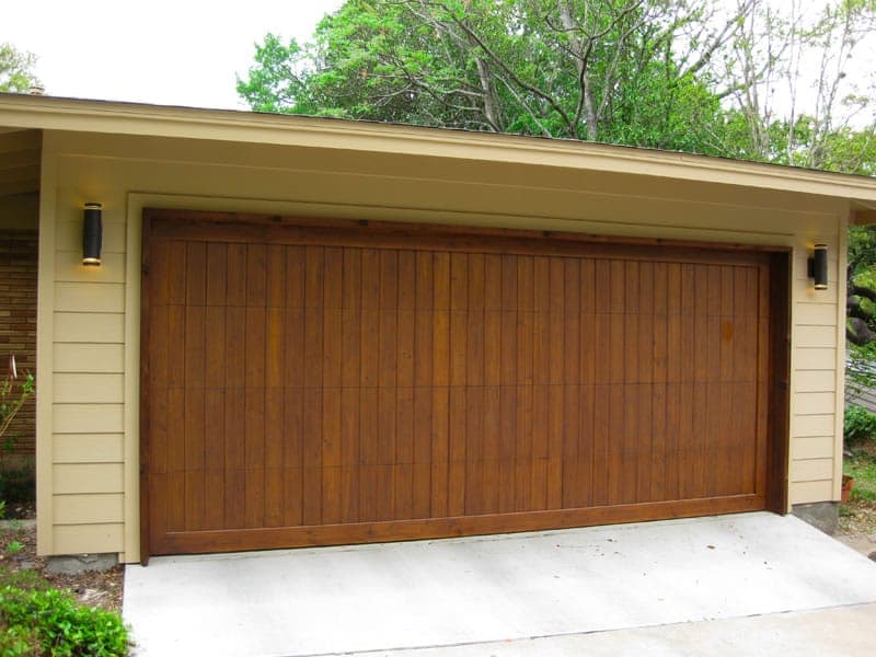 Garage and trellis mahogany project 7