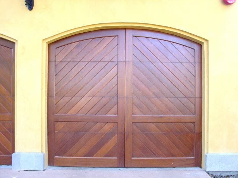 Garage and trellis mahogany project 15