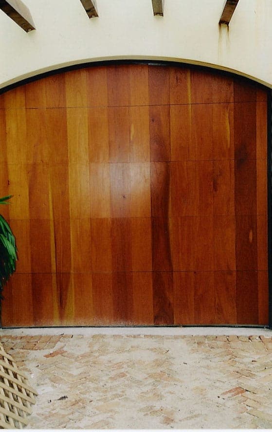 Garage and trellis mahogany project 17