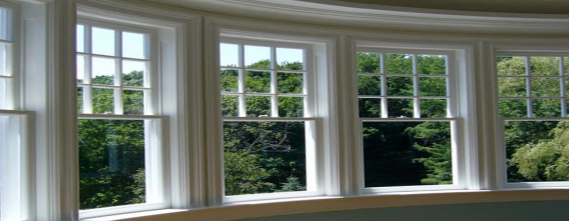 Mahogany hung window 1